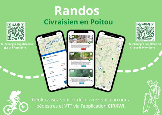 2025 Cirkwi application randonnées